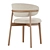 Sleek Wood Chair Calligaris Oleandro 3D model small image 3