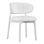Sleek Wood Chair Calligaris Oleandro 3D model small image 4