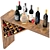 Elegant Wine Bar Set: Sleek Design 3D model small image 4