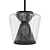  Sleek Gun Metal LED Pendant 3D model small image 1