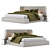 Chic Claire Bed Collection by Ditre Italia 3D model small image 1