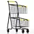  Crown Render Shop Cart Set 3D model small image 4