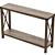 Magnolia Metal X Console Table 3D model small image 1