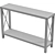 Magnolia Metal X Console Table 3D model small image 3