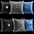 Elegant Vray Decor Pillows 3D 3D model small image 2