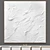 Abstract Plaster Square Photo Frames 3D model small image 1