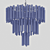 Luxury Burj Al Arab-Inspired Chandelier 3D model small image 2