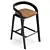 Sleek Passoni GENEA Bar Stool 3D model small image 5