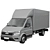 MAN TGE 6.180 MAXI Isotermic Van 3D model small image 2