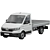 Commercial Vehicle MAN TGE Chassis 3D model small image 2