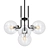 Modern Minimalist Parsons Chandelier 3D model small image 1