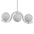 Linear Charm Pendant Trio 3D model small image 2