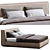 Alberta Modern Bed Model 3D model small image 6