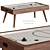 Mid-Century Air Hockey Table 3D model small image 1