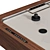 Mid-Century Air Hockey Table 3D model small image 2