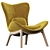 Modern Lazy Armchair Design 3D model small image 3