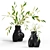 Smooth Black Vase Anissa Kermiche 3D model small image 1