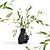 Smooth Black Vase Anissa Kermiche 3D model small image 4