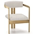 Elegant Accent Chair DONATO 3D model small image 4