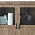 Toscana 40.5" Buffet Cabinet 3D model small image 3