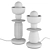 Modern Table Lamp Set Duo 3D model small image 3