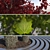 City Maple Trees with Grate 3D model small image 3