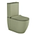 Vitra Sento Compact Toilet Set 3D model small image 2