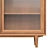 Scandinavian Buffet with Glass Insets 3D model small image 2