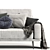 Modern BoConcept Carlton Sofa 3D Model 3D model small image 3