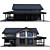 Wooden Private House Model 3D model small image 4