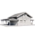 Wooden Private House Model 3D model small image 7