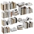 Diverse Book Collection Set 6 3D model small image 1