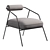 Modern 3D Model 'Cyrus Chair' 3D model small image 2