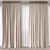  Versatile 3D Curtain Model 3D model small image 1