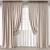 Versatile 3D Curtain Model 3D model small image 1