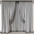Versatile 3D Curtain Model 3D model small image 3