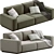 Modern Arflex Sofa Set Design 3D model small image 1