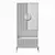 Bergamo Display Cabinet 3D model small image 3