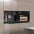 Contemporary Cream Kitchen Unit 3D model small image 4