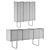 Diedro Sideboard & Highboard: Gallotti&Radice 3D model small image 3