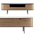 Poliform Symphony Sideboard: Elegant Storage 3D model small image 1
