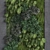 Vertical Greenery Set 304 3D model small image 4