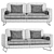 Transforming FREDDIE Sofa Bed 3D model small image 3
