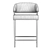 Mesh Furniture Bar Stool 3D model small image 6