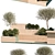 Urban Oasis Parklet with Lush Greenery 3D model small image 4