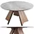 Sleek ICARO Round Table Design 3D model small image 1