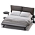  Sleek Adam Bed & Kara Table 3D model small image 4