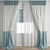 Detailed Curtain Model 3D Archive 3D model small image 1