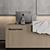 Office Set 314: Reception Desk & Wall Decor 3D model small image 2