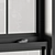 Sleek Black Double Hung Windows 3D model small image 5